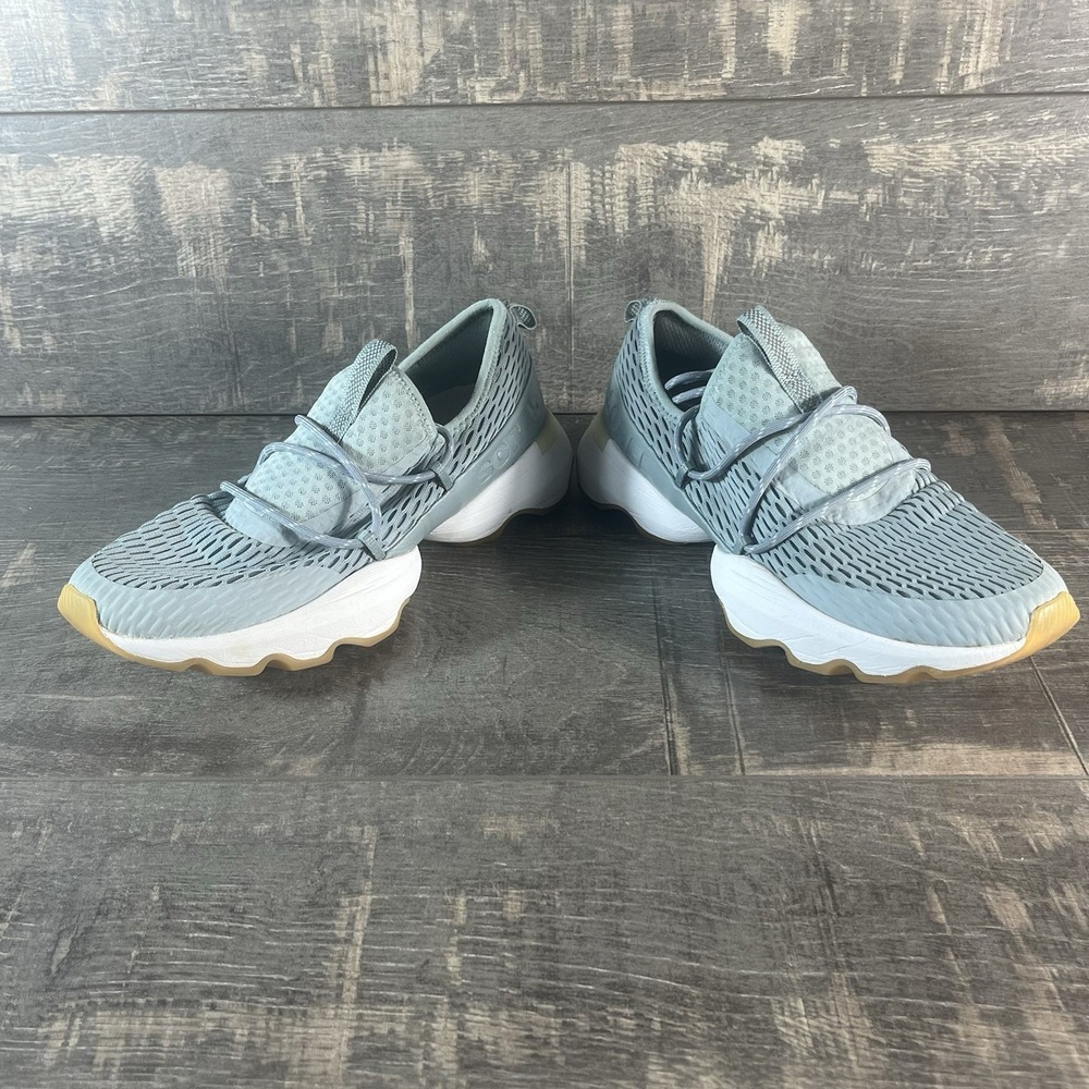 Sorel Women's Light Gray Mesh Slip-On Sneakers - Picture 9 of 11